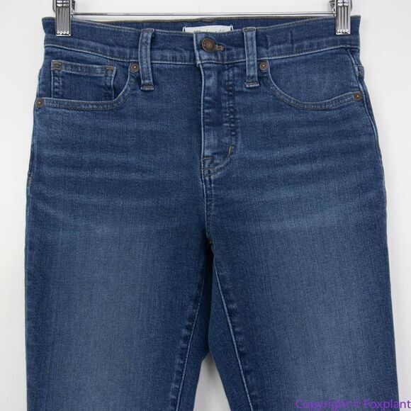NEW‎ Madewell 9" Mid-Rise Skinny Jeans in Orland Wash: TENCEL™ Denim 26 - Picture 3 of 14